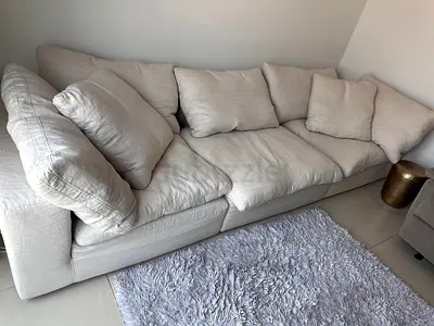 Marina home Lucious cloud sofa feather filled Modular great condition