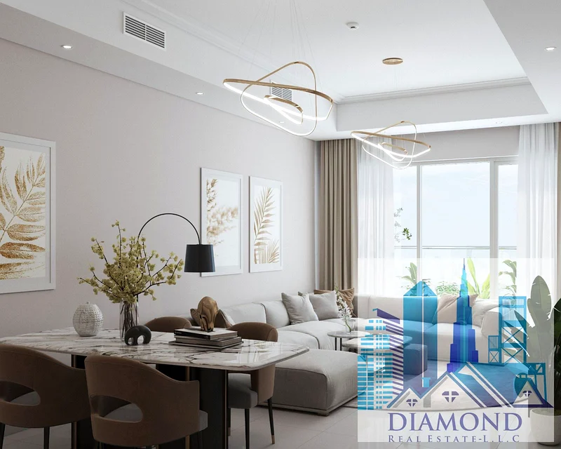 A golden opportunity to own a room and a hall in Ajman Towers, Phase 2.63888487337730113