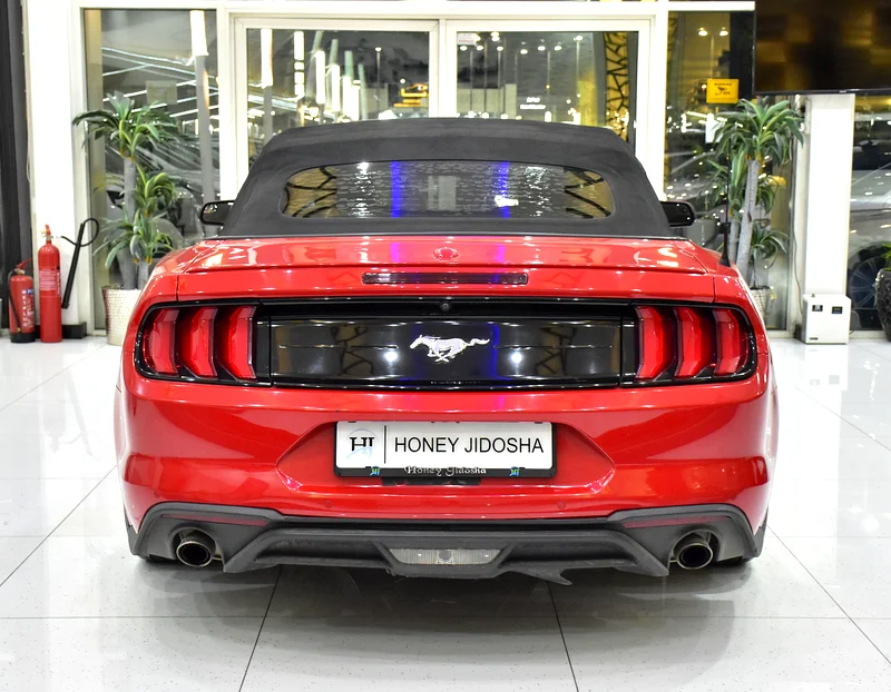 EXCELLENT DEAL for our Ford Mustang ECOBOOST Convertible ( 2020 Model ) in Red Color American Specs63399884839810114