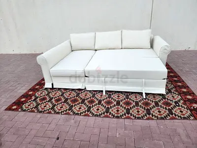 L shape sofa bed have storage