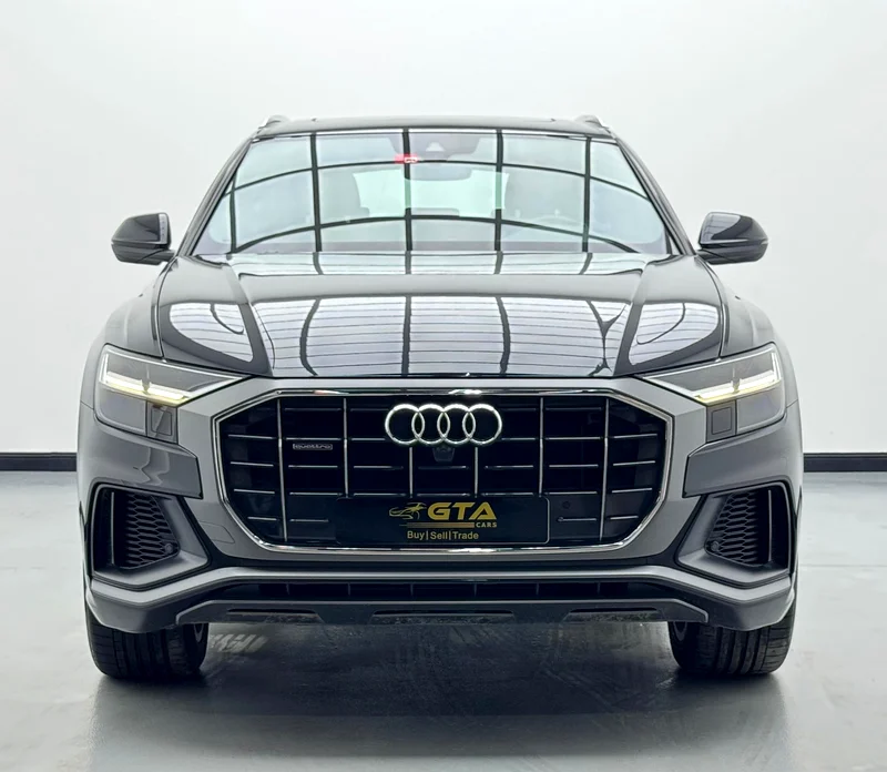 2019 Audi Q8 55 TFSI quattro S Line, 1-year warranty, full agency service history, GCC specification63398613391235111