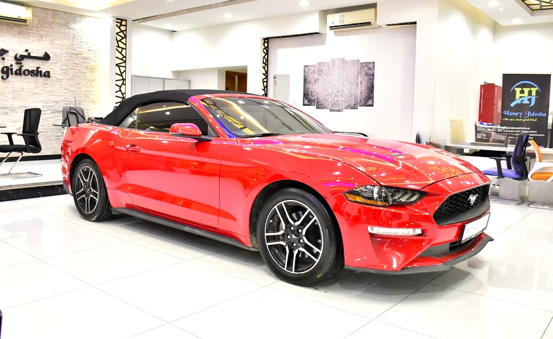 EXCELLENT DEAL for our Ford Mustang ECOBOOST Convertible ( 2020 Model ) in Red Color American Specs63399884839810112