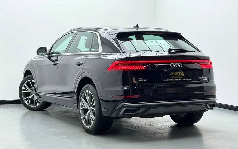2019 Audi Q8 55 TFSI quattro S Line, 1-year warranty, full agency service history, GCC specification63398613391235113