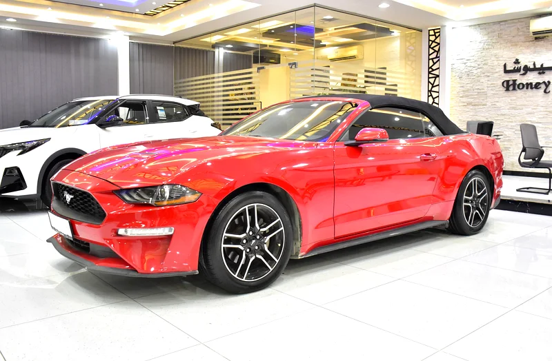 EXCELLENT DEAL for our Ford Mustang ECOBOOST Convertible ( 2020 Model ) in Red Color American Specs63399884839810111