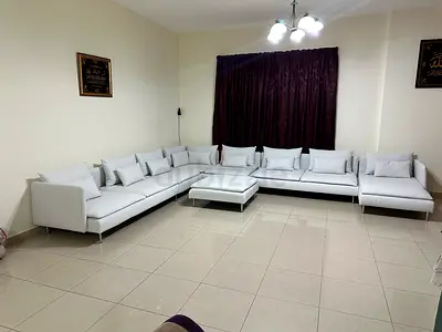 IKEA SÖDERHAMN U-shaped Sofa With Ottoman