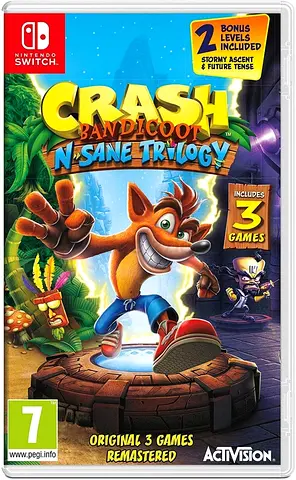 Nintendo Switch Crash Bandicoot N Sane Trilogy Game at Wholesale Price