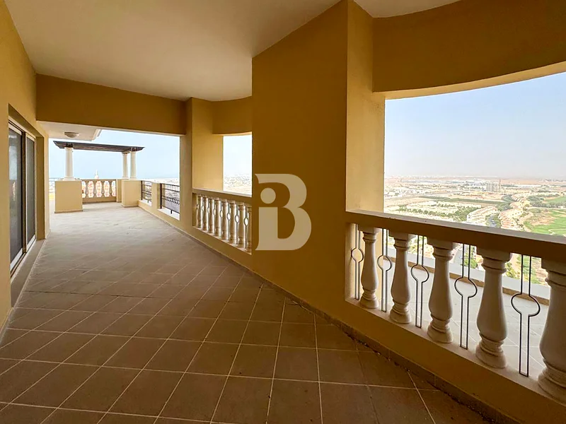 إطلالة على البحر والجولف | أكبر تخطيط | شاغر63860715402115114