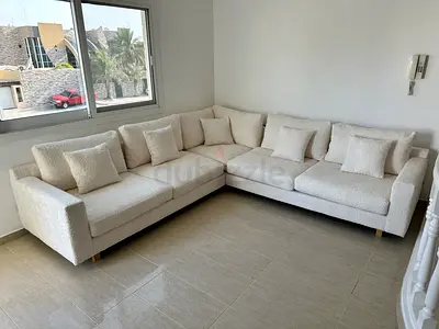 IKEA corner 4-seater sofa off white color