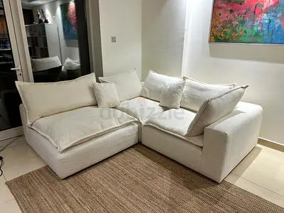 Marina Home Feather three-piece sofa off white