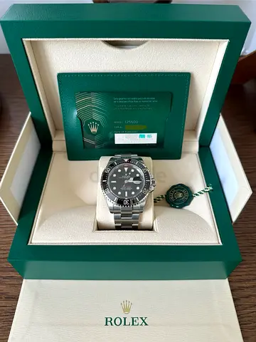 Rolex Sea Dweller 126600 Anniversary Full set Seddiqi Warranty