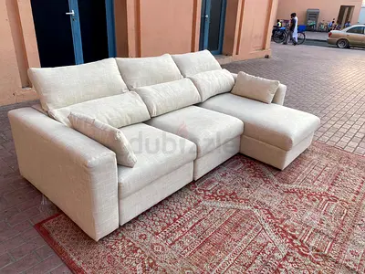 IKEA Eskilstuna Stylish and Comfortable L-Shaped Sofa with Elegant Design