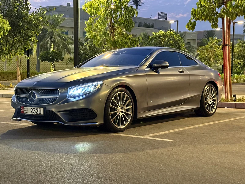 Mercedes AMG C63 2017 with 130,000 km, Gulf specification633999313770251124