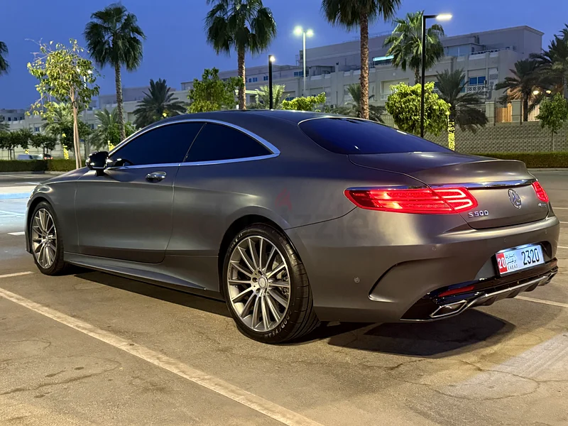 Mercedes AMG C63 2017 with 130,000 km, Gulf specification63399931377025111