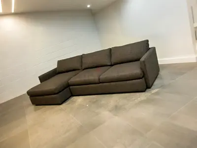 Crate and barrel Stylish L-Shaped Modern Sofa for Your Living Room