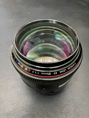Canon 85mm f1.2 prime lens