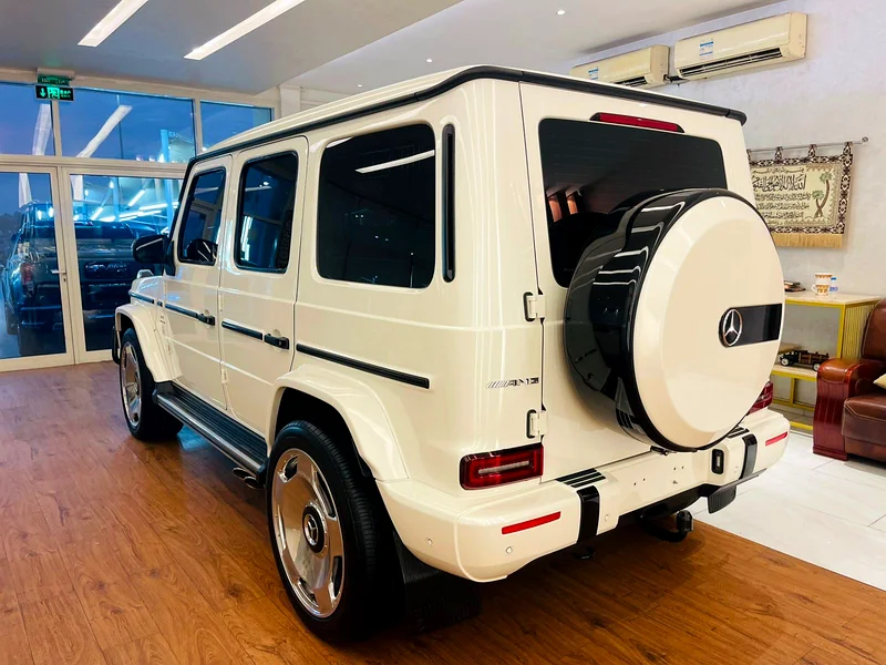 Mercedes G 63 AMG model 2020 night package original paint with full service history inside red63402413479810114