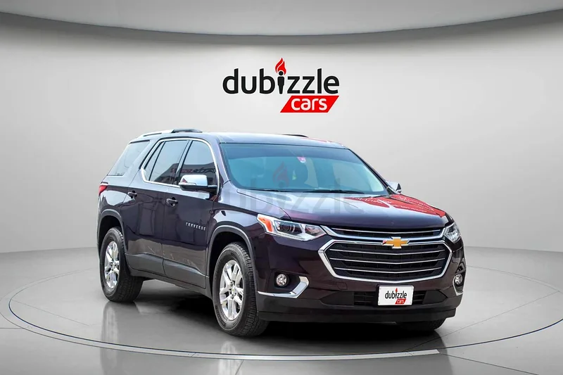 AED 684/month | 2018 Chevrolet Traverse LT | GCC Specs | Ref#323513633985600664341116