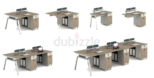 Staff workstation face to face