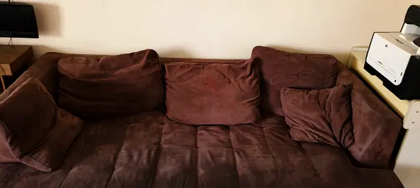 Cozy Brown Sectional Sofa for Sale