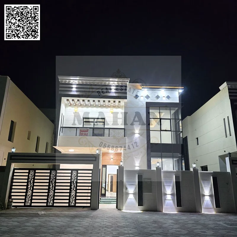 Spacious 5-Bedroom Villa for Sale in Al Helio, Ajman – AED 1.65M (Including Registration Fees)63906772088579110