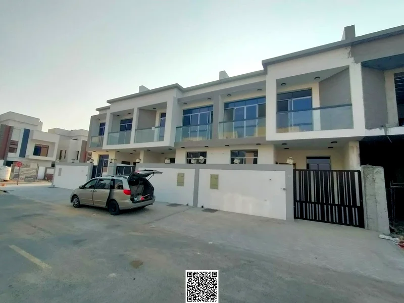For sale - Luxury villa in Al Bahia - Ajman | Two floors + roof | 6 master bedrooms | Majlis and hall | For 1,490,000 dirhams including registration a63883227354497114