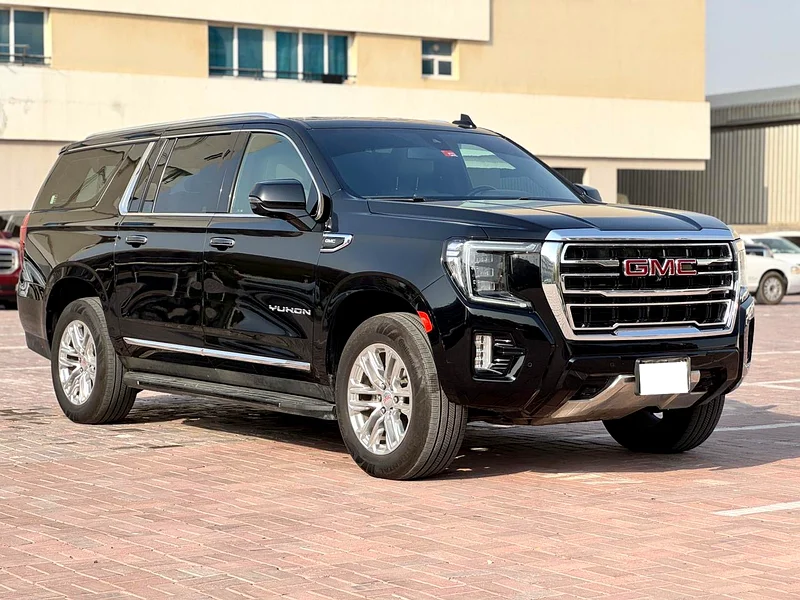 GMC Yukon SLT 2021 Black GCC Fully Loaded Clean Car63398502807811113