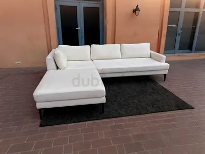 West Elm Andes Stylish L-Shaped Sofa with Chic Design