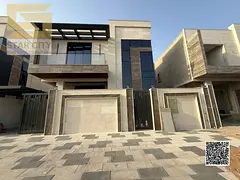 Luxury villa for sale in Al Bahia – 5 master rooms + maid’s room | Land area: 3014 feet²