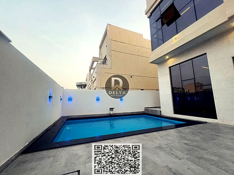 🏡 For sale: Modern villa with a sophisticated design and a private pool in Al Helio 2 - Ajman - Registration and ownership fees included63911197439235112