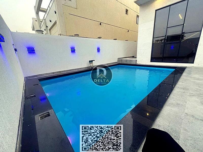 🏡 For sale: Modern villa with a sophisticated design and a private pool in Al Helio 2 - Ajman - Registration and ownership fees included63911197439235114