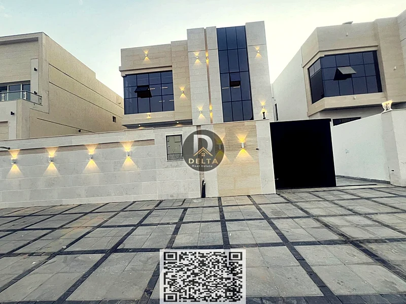 🏡 For sale: Modern villa with a sophisticated design and a private pool in Al Helio 2 - Ajman - Registration and ownership fees included63911197439235110