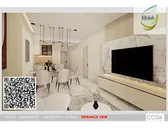 Affordable Luxury | 1-Bedroom + Study | Perfect Work-from-Home Setup