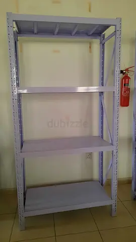 Sturdy and Stylish Metal Shelf Unit for Your Home