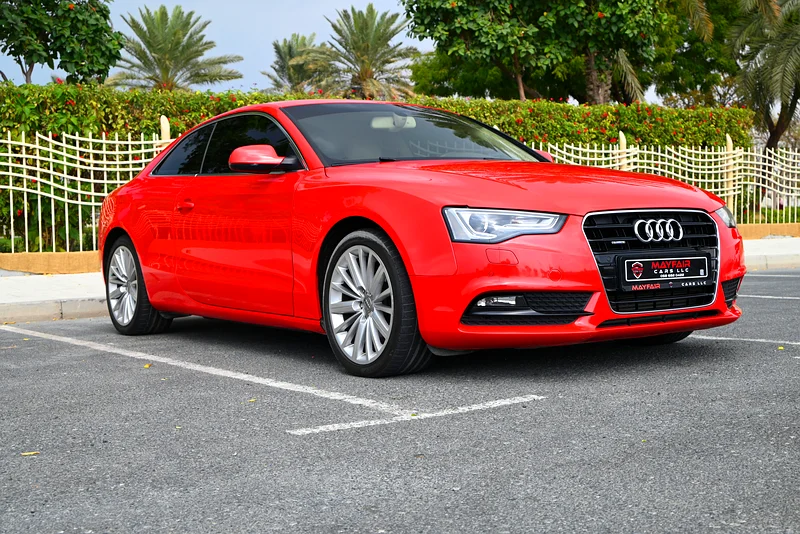 0% DP - FSH - FIRST OWNER - AUDI A5 QUATTRO 2.0 COUPE 4WD 2016 - GCC SPECS63398610367361118