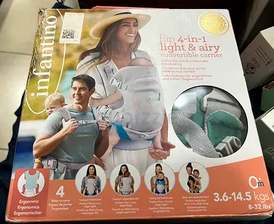 Versatile Infantino 4-in-1 Lightweight Baby Carrier