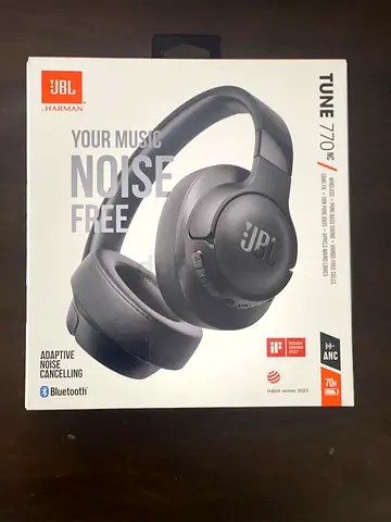 JBL Tune 770NC Wireless Headphones - Your Music, Noise Free!