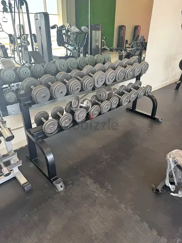 Dumbbell Set With Rack