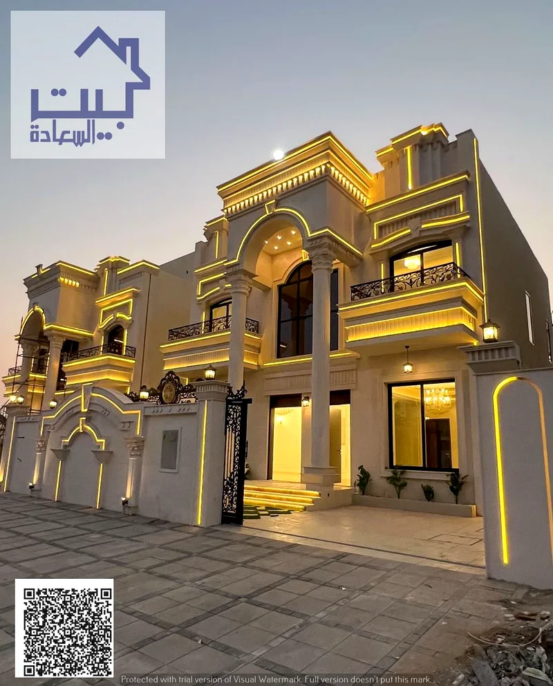 We offer you a villa for sale in Al Helio 2, a high-end corner with a distinctive personal finish, a modern and luxurious design, and at a very attrac63912050561154110