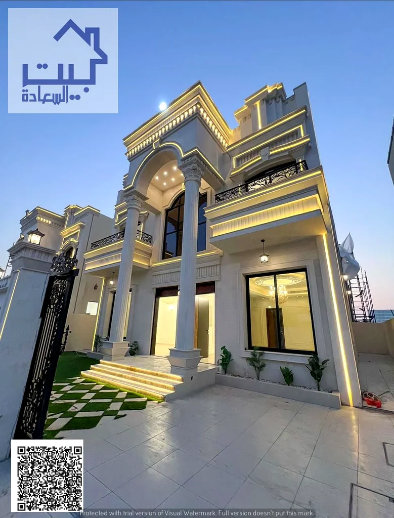 We offer you a villa for sale in Al Helio 2, a high-end corner with a distinctive personal finish, a modern and luxurious design, and at a very attrac63912050561154114
