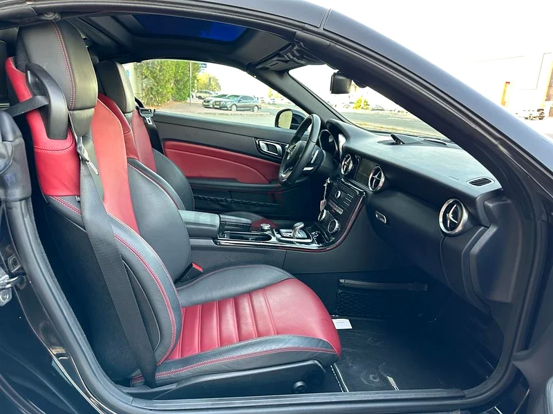 FOR SALE: BLACK BEAUTY WITH A ROOF THAT PLAYS PEEKABOO 
(Mercedes SLC 200 Hard-Top Convertible)63399918013443113