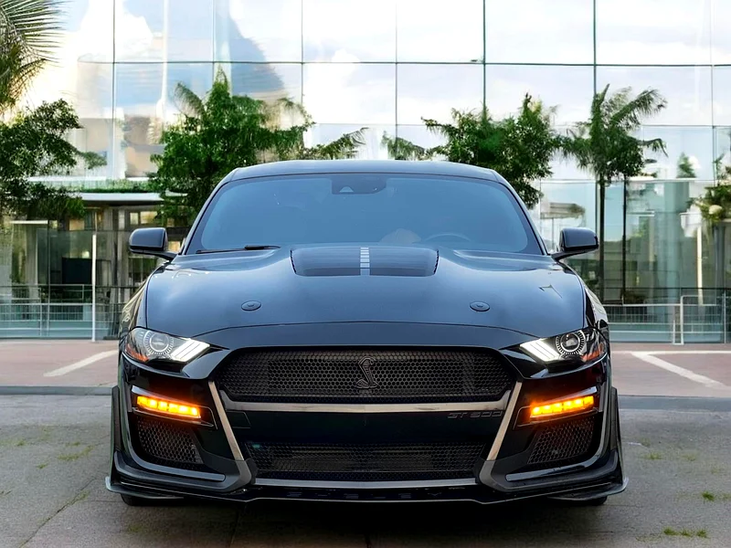 AED 1,299 /month | 0% DP | Ford™ | 2022 Mustang Black Edition | EcoBoost Premium63407356787713112
