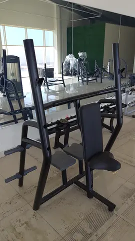 Technogym Vertical Shoulder Bench | Black | AED 3,500 | UAE