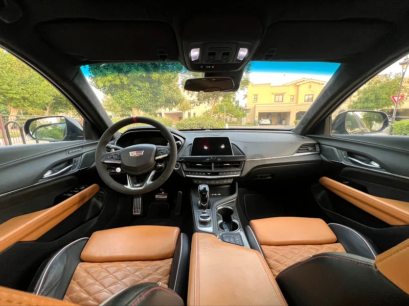 كاديلاك 2022 CT4-V Blackwing - حالة ممتازة | سجل صيانة وكالة كامل - تم الحفاظ عليها بشكل مثالي63398487779457114