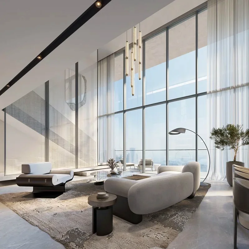 W Residences Dubai Harbour | 5BR + Maid + Study | Iconic Sea Views | 5,041 sqft of Coastal Luxury63985439359362113