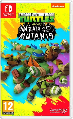 Nintendo Switch Teenage Mutant Ninja Turtles Arcade Wrath of the Mutants Game at Wholesale Price
