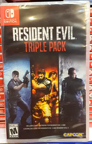 Nintendo Switch Resident Evil Triple Pack Game at Wholesale Price