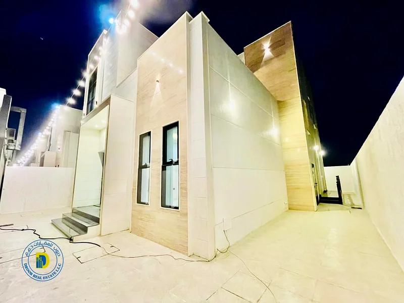 فيلا رائعة للبيع في عجمان. السعر يشمل رسوم التسجيل والماء والكهرباء ووحدات تكييف الهواء، بدون دفعة مقدمة، تمويل مصرفي 100%63909885736835111