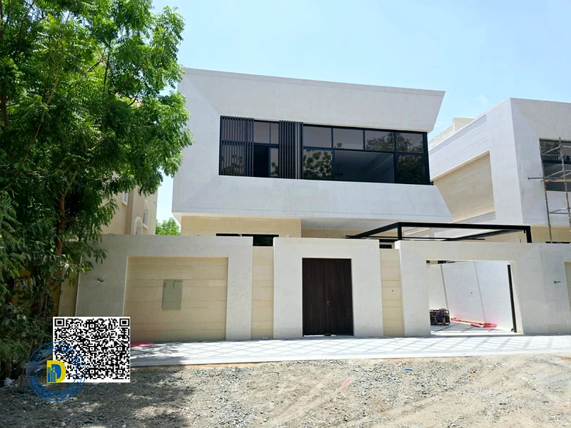 For sale, a modern villa 6 rooms and a roof, including AC, opposite a mosque in Al Mowaihat 3 , bank financing, freehold63869923862274110