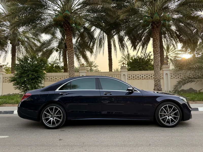 Mercedes-Benz S 450 Gulf version, four-wheel drive, model 2018, full agency paint, inspection condition without any paint marks.63403201997699112