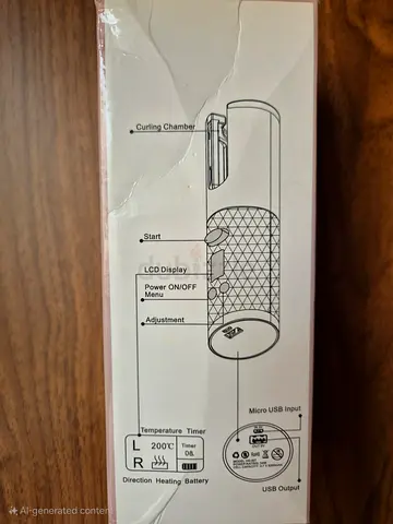 Original Nasmati Cordless Hair Curler from Singapore
